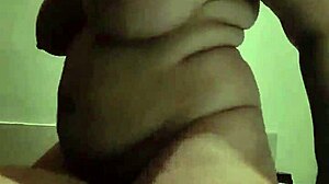 Chubby stepmom bounces huge tits on my throbbing bbc cowgirl