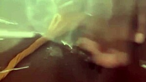 watch this curvy ebony squirt her pink pussy with toys 💦🍑