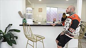 colombian slut karina miller fucked hard by best friend's husband in doggystyle cowgirl