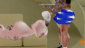 chilena craves double black cock squirting orgasm lick