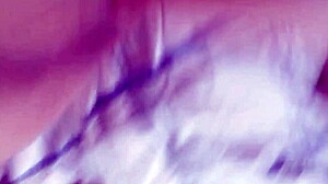 amateur teases her huge throbbing clit up close homemade