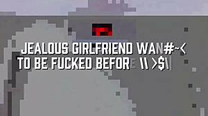jealous girlfriend amberzinha fucks before pizza
