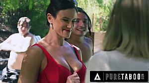Exchange Student Catches Stepmom's Wild Stepson Fuck