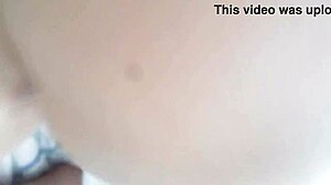 amateur teases her huge throbbing clit up close homemade