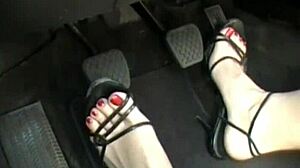 Three Ladies Race Car Gas Pedal Joyride
