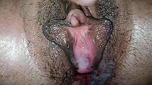 slamming shaved teen pussy raw with creampie as she begs for every aching inch