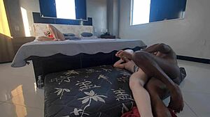 She licks my pussy and ass lubing up for thick cock entry