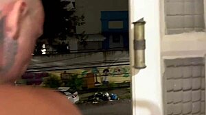 she went to borrow sugar from the neighbor but craved his muscular endowed cock in the car