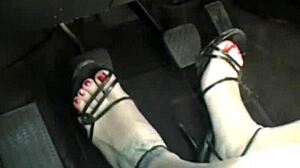 Three Ladies Race Car Gas Pedal Joyride