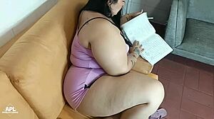 Damn check out this fat colombian whore getting her huge ass fucked by stepmom!