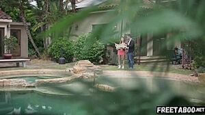 nicole doshi cheats riding her boyfriend's brother's huge cock behind his back full taboo movie