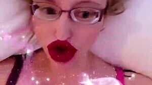 Russian Mistress Goddess in Glasses Commands Total Submission