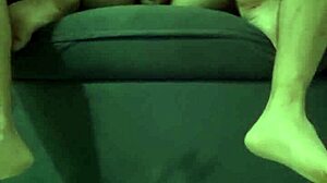 Young amateur pornstar sits deep on cock flashing wet pussy voyeur style