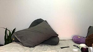 Raw Amateur Masturbates Huge Dildo Deep In Tight Asshole
