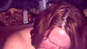 i deepthroat his cock then suck his toes loving every bit as his milf slut