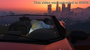 Franklin Hammers Hooker In GTA Car