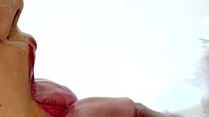 close-up japanese teen virgin bends over losing virginity doggystyle