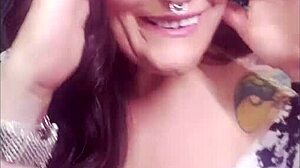 Big booty mature milf squirms on huge cock and toys in cfnm cage surprise