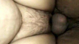 whoa 😍 desi wife's big ass takes monster cock pounding to orgasm!