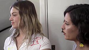 Heart pounding visit to sexy tattoo artist neighbor