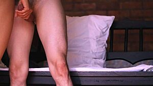 Best Friend and Cheating Guy Fuck Alone in Living Room