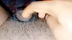Shemale student's tiny clitty jerked over desk in nylons