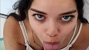 patricinha debora prado makes a quick playful stop before heading out