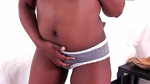 danielle ried ebony sucks big white cock pov deepthroat swallow