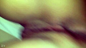 Suggestive Venezuelan Wife Bent Over Ass Doggystyle Tease