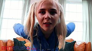 whoa 😍 18yo nurse's wet pussy drips for patient!!