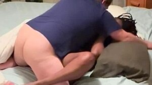 ebony neighbor girl spreads for homemade missionary pounding in bedroom hood