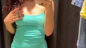 did you see her bend over no panties gaping pussy creampie in public shop?