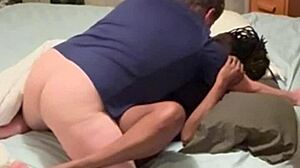ebony neighbor girl spreads for homemade missionary pounding in bedroom hood