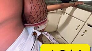 Step Sis Surprises Str8rich With Buttplug Tantaly Doll In Sexy Halloween Outfit!