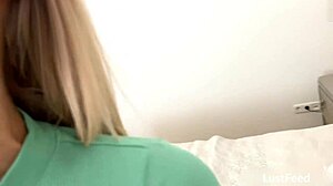 Petite Blondie Nesty's Hotel Room Secrets: Sucking And Fucking Her Tight Pussy Pov