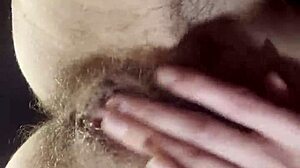 Teacher rips clothes and fingers hairy wet pussy to orgasm