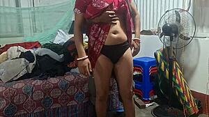 desi boudi endures painful hard chudai from lover outdoors