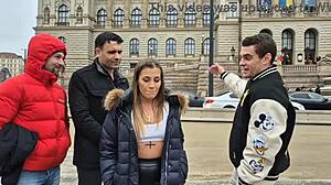 Dap Wet Silvia Dellai Takes 3-On-1 Double Anal Fury