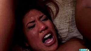 Asian Babe Drilled Rough Then Swallows Huge Cumshot Load!