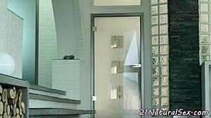 Smalltit Euro Beauty Rides Cock So Nicely!