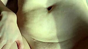 Rubbing Pussy Explodes in HUGE Cum Flow Gush!