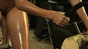 innocent european girl gets bound tight and whipped hard