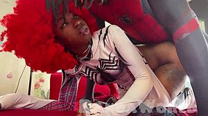 Spider Dude Fills Spider Slut's Asshole with Thick Dick
