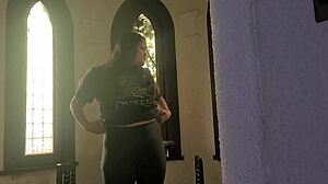 latina crossdresser gets ass fucked in french queen's castle