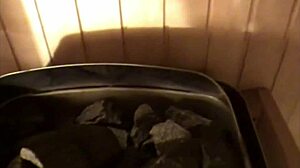 whoa flora and johny steam up the sauna with homemade blonde tits legs first-time roommate fun?