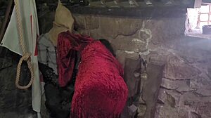 latina crossdresser gets ass fucked in french queen's castle