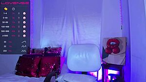 julieta venus, submissive colombian babe, sucks this dildo like it's real throbbing cock!