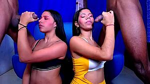 i can't believe these two street sluts slobber on cocks like that