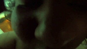 she lubes her tight latina pussy for big cock squeeze then slurps it whore-style
