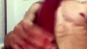 Novinho's Massive Hard Cock Teases and Provokes in Solo Brazilian Jerk-Off Show!